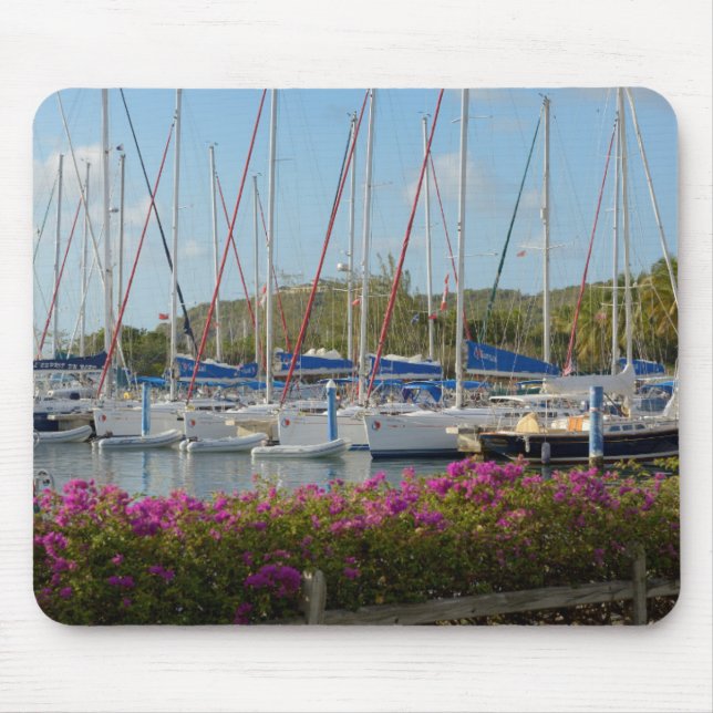 Virgin Gorda Yacht Harbour Mouse Pad (Front)