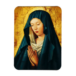 Virgin in prayer of Riga Magnet