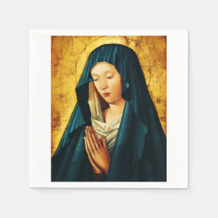 Virgin in prayer of Riga Napkin