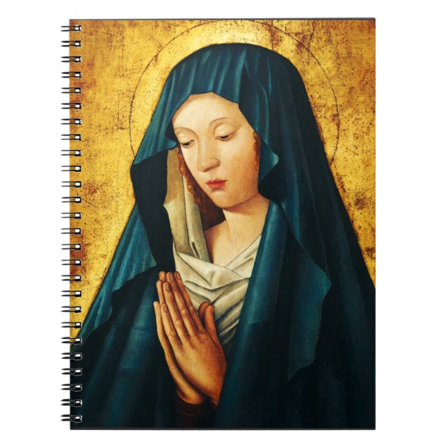 Virgin in prayer of Riga Notebook (Front)