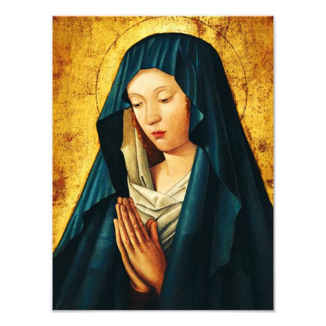 Virgin in prayer of Riga Photo Print (Front)
