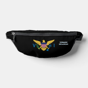 Virgin Islands bag, fashion, Virgin Islands flag Fanny Pack