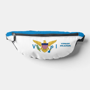 Virgin Islands bag, patriots, Virgin Islands flag Fanny Pack