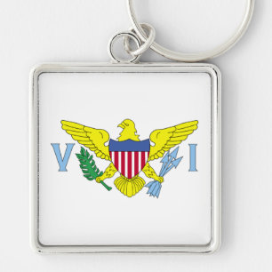 Virgin Islands Coat of Arms Keychain