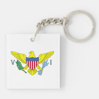 Virgin Islands Flag Acrylic Keychain