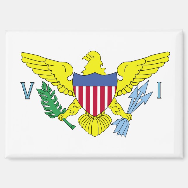 Virgin Islands Flag Magnet (Front)