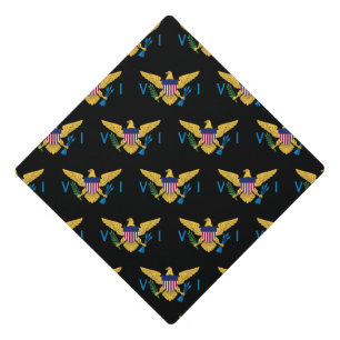 Virgin Islands Flags Graduation Cap Topper