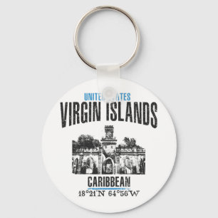Virgin Islands Keychain