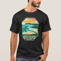 Virgin Islands National Park Minimal Retro Emblem