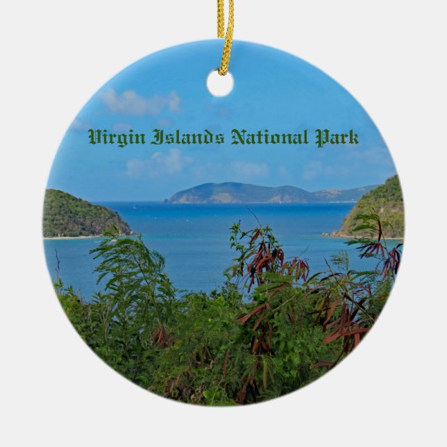 Virgin Islands National Park ornament (Front)