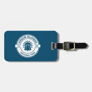 Virgin Islands National Park Sun Trees Luggage Tag