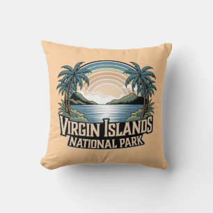 Virgin Islands National Park Throw Pillow