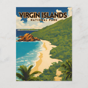 Virgin Islands National Park Travel Postcard