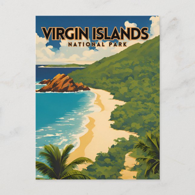 Virgin Islands National Park Travel Postcard (Front)