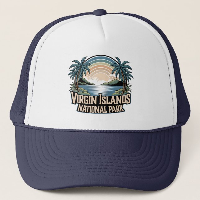 Virgin Islands National Park Trucker Hat (Front)
