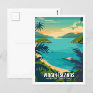 Virgin Islands National Park USA National Park Postcard