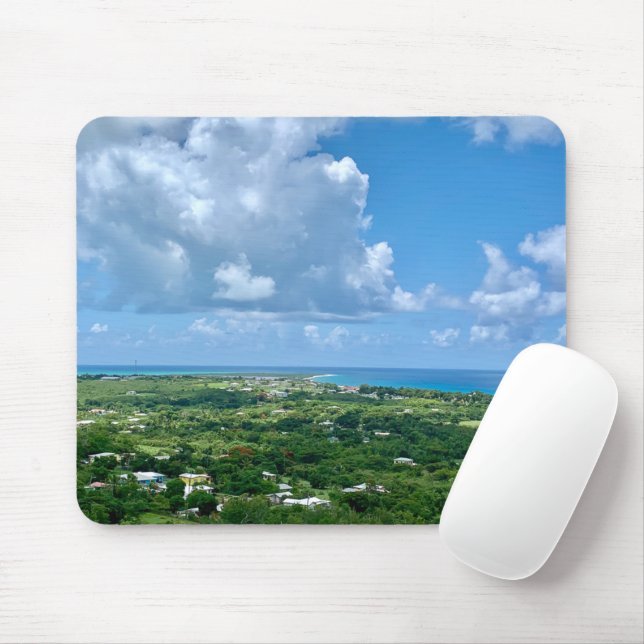 Virgin Islands St. Croix Sandy Point USVI Mouse Pad (With Mouse)