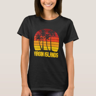 Virgin Islands St John National Park Palm trees So T-Shirt