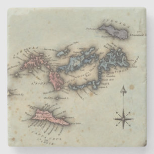 Virgin Islands Stone Coaster