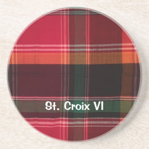 Virgin Islands USVI St. Croix Personalize Coaster