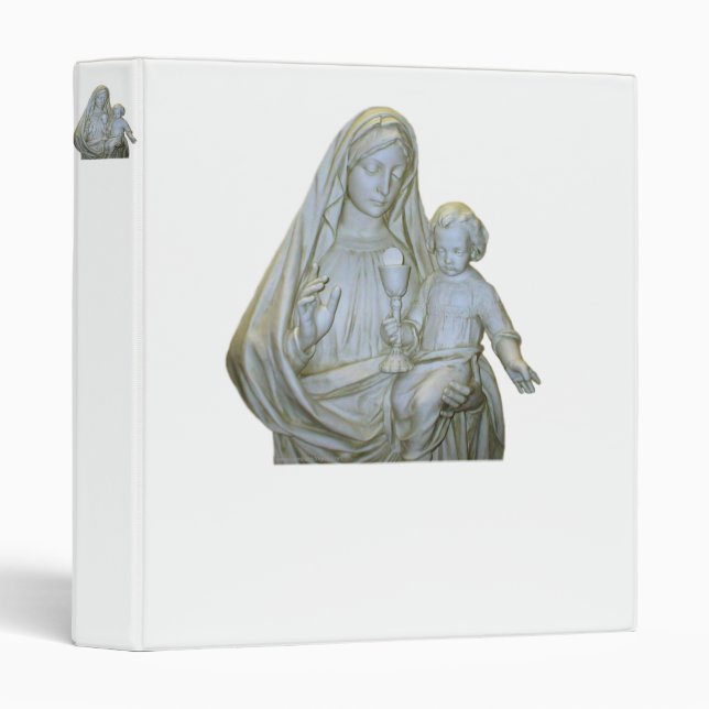 Virgin Mary 1 Avery Binder (Front/Spine)
