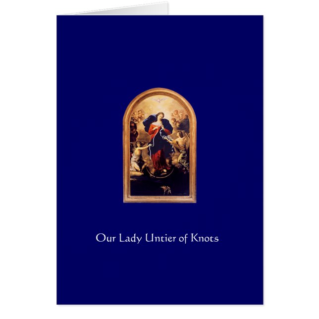 virgin_mary_2, Our Lady Untier of Knots (Front)