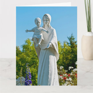 Virgin Mary and Baby Jesus in Remagen Card