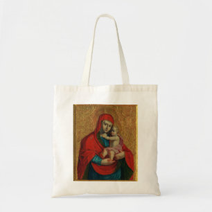 Virgin Mary and Jesus Child by Jan Rombauer Tote Bag