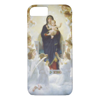 Virgin Mary and Jesus with angels Case-Mate iPhone Case