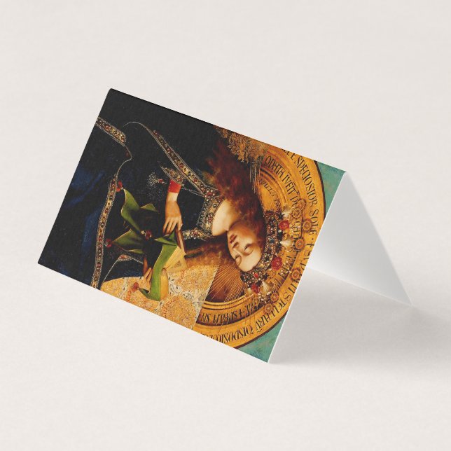 Virgin Mary by Jan van Eyck (Front)