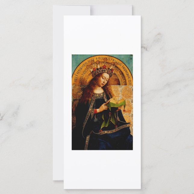 Virgin Mary by Jan van Eyck (Front)