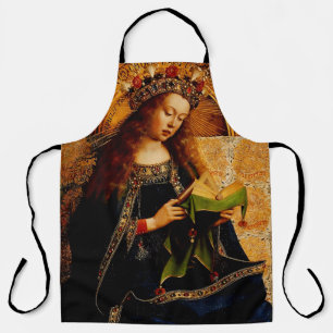 Virgin Mary by Jan van Eyck Apron