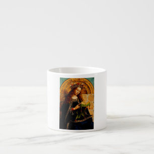 Virgin Mary by Jan van Eyck Espresso Cup