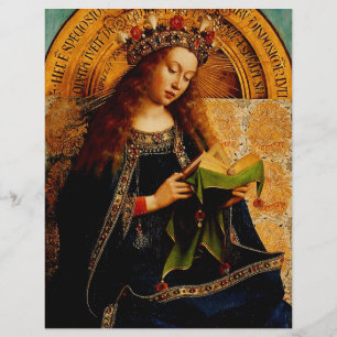Virgin Mary by Jan van Eyck Flyer