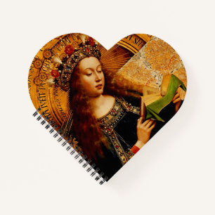 Virgin Mary by Jan van Eyck Notebook