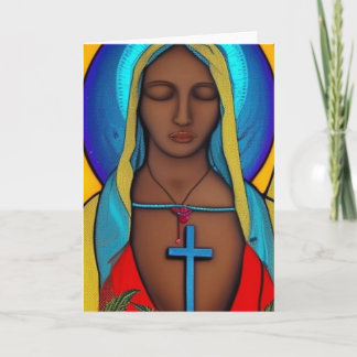 Virgin Mary  Card