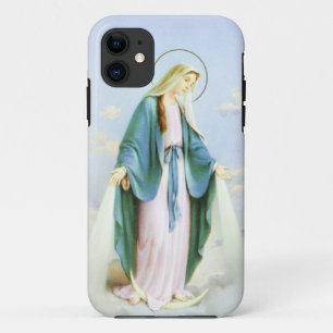 Virgin Mary Crescent Moon iPhone5 Case