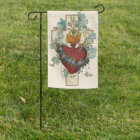 Virgin Mary Immaculate Heart Floral