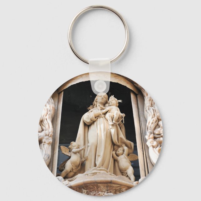 Virgin Mary Keychain (Front)