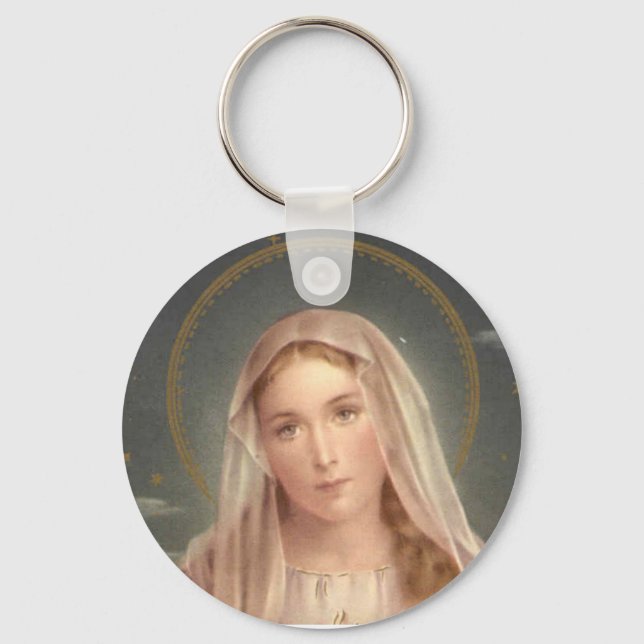VIRGIN MARY KEYCHAIN (Front)