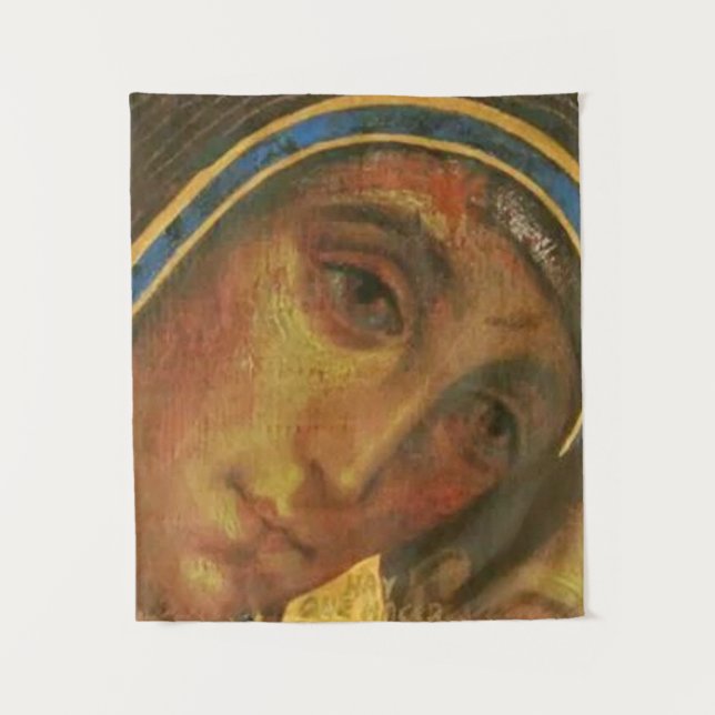 Virgin Mary Neocatechumenal Way Tapestry (Front)
