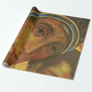 Virgin Mary Neocatechumenal Way Wrapping Paper