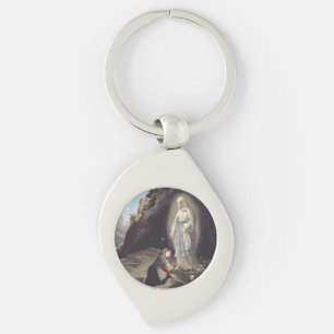 Virgin Mary of Lourdes Keychain