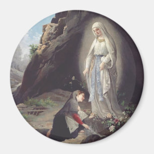 Virgin Mary of Lourdes Magnet