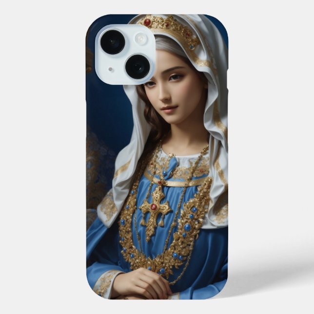 Virgin Mary our Lady of Grace Case-Mate iPhone Case (Back)