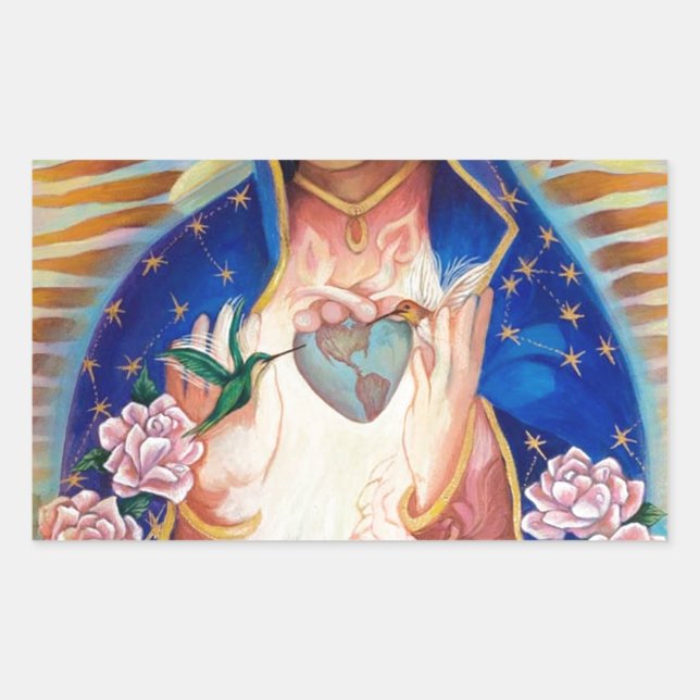 Virgin Mary - Our Lady Of Guadalupe Sticker (Front)