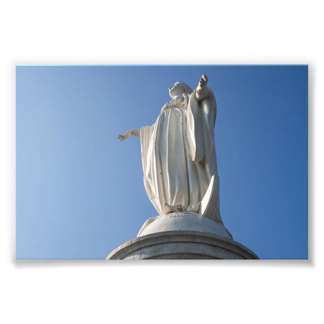 Virgin Mary Photo Print (Front)
