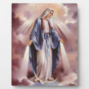 VIRGIN MARY PLAQUE
