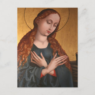VIRGIN MARY POSTCARD