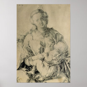 Virgin Mary suckling the Christ Child, 1512 Poster